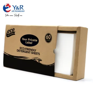 Zero Plastic Laundry Detergent Sheets Ultra Clothes Washing Laundry Strips Eco Friendly Coconut Based Cleaning