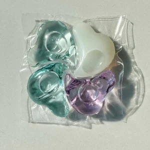 10x Concentrated Cleaning Power Disposable Eco Friendly Multi Action Stain Removal Laundry Pods for Cotton and Linen Deep Wash