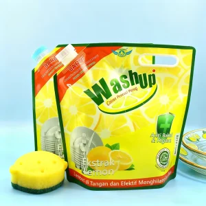 1L 3L 5L Custom Spout Pouch for Laundry Detergent Shampoo Refill Recyclable Liquid Filling Bag with Easy Pour Spout