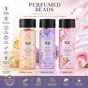 200g Scent Booster Beads Bucket Eco Friendly 3 Perfume Tones Laundry Beads Odor Eliminator OEM ODM China Direct