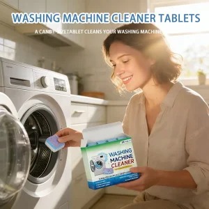 24Pack Washing Machine Cleaner Tablets for Front Top Loaders Removes Odor Limescale Deep Cleans Drum SepticSafe 1Year Supply