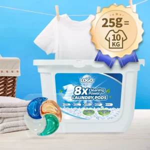 25g Extra Big Weight Perfume Customized Stubborn Stain Removal Laundry Pods Household Daily Clothes Bedding Fabric Laundry Care