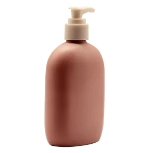 280ml Brown Color Empty Plastic HDPE Bottle Plastic Lotion Pump Bottle for Baby Shampoo Conditioner Shower Gel Lotion