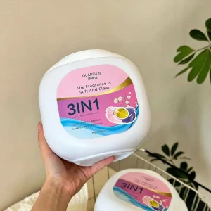 3 in 1 Laundry Detergent Beads for Stain Removal Long lasting Fragrance and Softness