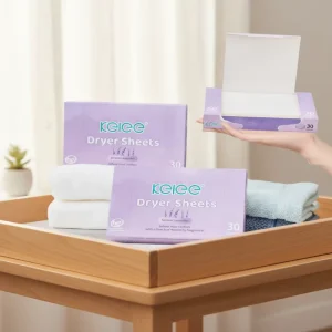 3 in 1 Premium Portable Laundry Sheets for Home Fabric Softener Wrinkle Release Sheets for Softer Fresher Laundry