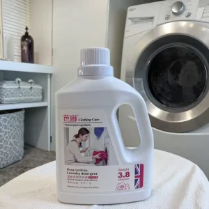 3.8L Disposable Stocked Eco-Friendly Concentrated Laundry Liquid Ros Fragrance 15-30% Ingredients Apparel OEM/ODM