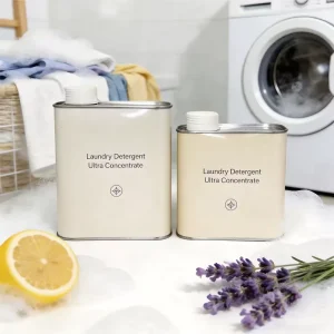 304 Stainless Steel Rectangle Cosmetic Container Shampoo Skin Care Perfume 32 Oz Offset Printed Glossy Customizable Logo Option