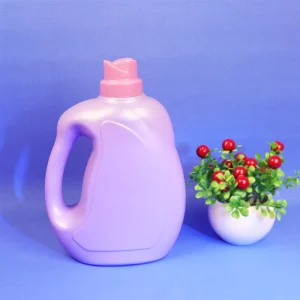 3L 3liter Plastic Bottle Empty Laundry Detergent Bottle with Handle for Liquid Soap Container