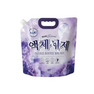 3kg Colorful Doypack Food Grade PE Lamination Liquid Pouch Bag Shampoo Laundry Detergent Car Washing Liquid Stand up Spout Pouch