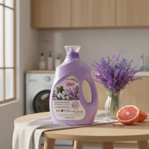 3kg Premium Lavender Scent Soft Laundry Detergent Powerful Stain Remover Long Lasting Fragrance Household Clothing Fabric