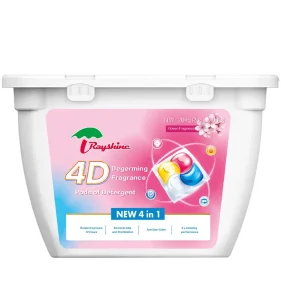 4 in 1 Deep Washing Detergent Laundry Detergent Pod 20+5 Pieces