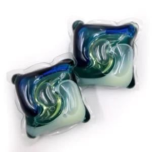 4 in 1 Laundry Pod 3D Shape 10 Times Cleaner Efficiency Big Load Wash Laundry Capsule No Phosphate Zero Waste
