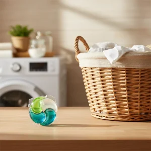 4 in one Disposable Laundry Capsule Floral Enhancer High quality Eco Friendly Anti Bacterial Pods Long lasting Fragrance