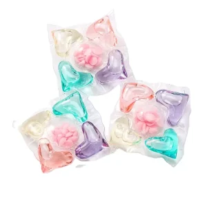 5 in 1 Laundry Beads Concentrated Laundry Gel Beads Clothing Cleaner Detergent Long Lasting Fragrance Laundry Detergent