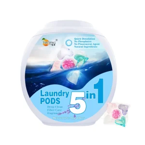 5 in 1 Washing Scented Booster Beads Laundry Detergent Capsule