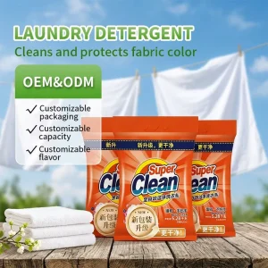5.28kg Bulk Eco Mild Laundry Powder Natural Floral Scent 80% Substance Powerful Deep Stain Removal Custom Private Label China