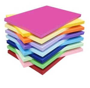 50*70cm A4 Bright Craft Printable Colored Construction Paper Cartoon Color Papers Sheets for Art