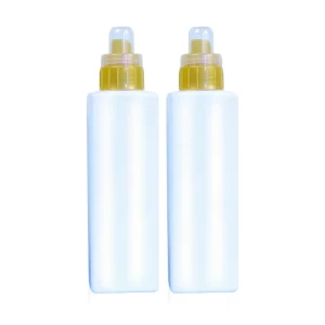 500ml 1000ml Empty Plastic square Shape Liquid Laundry Detergent Bottle