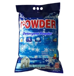 5Kg Large Pack Laundry Soap Powder Powerful Stain Removal Rich Foam Cost Effective for Manufacturer Bulk Purchase