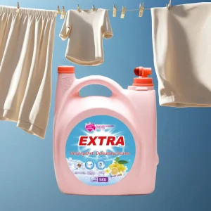 5L Laundry Detergent Liquid Floral Lemon Scent Fabric Softener Soap Stain Remover Eco Friendly Effective Deep Clean