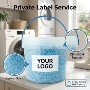 5lbs Laundry Scent Booster Beads Long Lasting Ocean Fragrance Wash Scent Beads for Apparel OEM ODM
