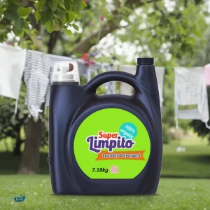 7.18 kg Laundry Detergent Liquid Floral Lemon Scent Fabric Softener Soap Stain Remover