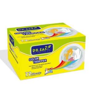 72 Count Color Absorber Laundry Sheets Dye Catcher Tablets to Prevent Clothes From Fading or Smearing