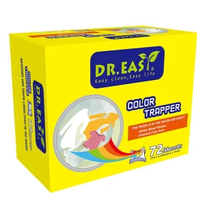 72pcs Color Trapper Sheets for Laundry Remove Dyes Fluorescent & Heavy Metals