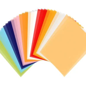 8.5 X 11 Inch Colored Vellum Paper Sheets Printable Clear Vellum Sheets Tracing Paper for Printing Drawing
