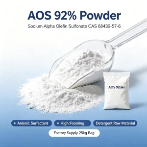 92% Sodium Alpha Olefin Sulfonate AOS Powder CAS 68439 57 6 Anionic Surfactant for Laundry Detergent Dishwashing Liquid
