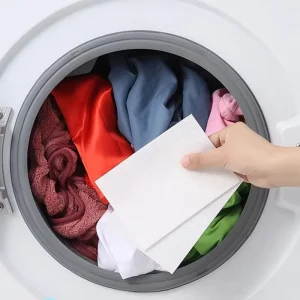 Absorption Paper Laundry Color Run Remove Sheet in Washing Machine Prevent Staining and Color Mixing Colour Catcher Sheet