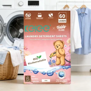 Accesorios 50-80% Active Ingredients Laundry Detergent Sheets Biodegradable Eco-Friendly Fast Dissolve