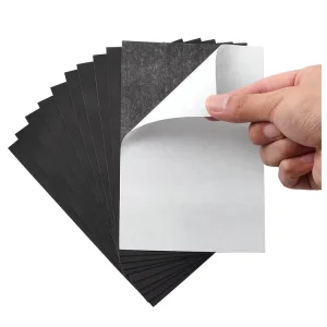 Adhesive Magnetic Sheets 4″ X 6″ 10 Pack Flexible Magnetic Sheet Picture Magnets Cuttable Magnet Sheets