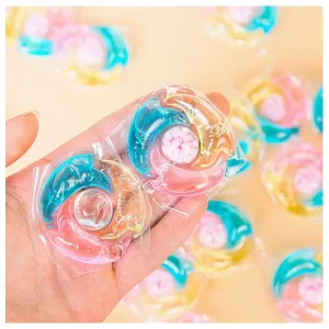 Ansmann Eco Friendly Five in one Apparel Laundry Pods Scent Beads Anti Mite Concentrated Fragrance Fabric Softening Color