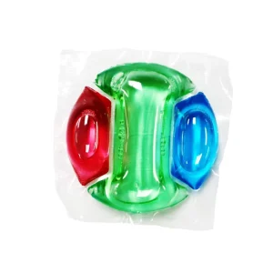 Anti Bacteria Water Soluble Film 15g 3 in 1 Laundry Detergent Liquid Pod Laundry Gel Capsule Washing Bowling Ball Cleaner