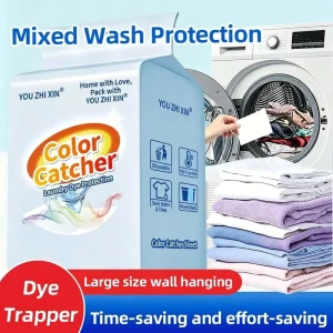 Anti Fading Laundry Tablets with Apparel Color Absorption Sheet