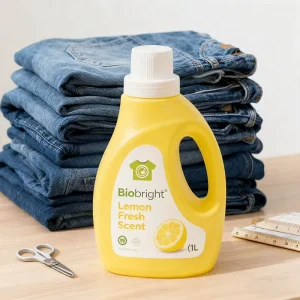 Anti-Static Softening Formula Liquid Detergent Lavender Jasmine Lemon Eco-Friendly for Apparel Linen Fabric Care