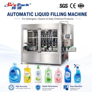Automatic Shampoo Shower Gel Liquid Soap Lotion Bottle Filling Machine