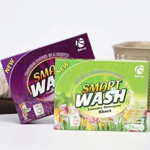 Biodegradable Eco-friendly Super Cleaning Clothes Laundry Sheet Organic Skin Care and Fast Dissolve