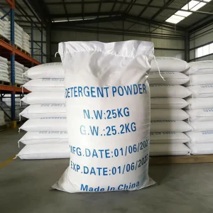 Bulk Disposable Eco Friendly Sustainable Low Density Washing Soap Powder Apparel Detergent Powder Customized Size
