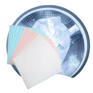 Bulk Order Laundry Sheet Detergent Eco Friendly Solid Laundry Soap Paper 11*14cm Unscented Low Foam Baby Laundry Washing Sheets