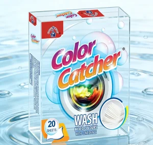 COLOR CATCHER SHEETS Disposable Anti Color Bleeding Laundry Dye Absorber for Mixed Washing