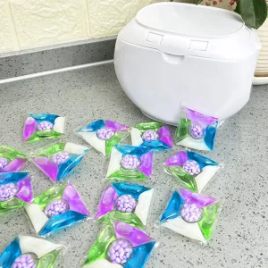 COMMIGLOW 3 in 1 Concentrated Eco Friendly Laundry Detergent Soap Pods OEM ODM Natural Powder 4 and 5 In 1 Variants Available