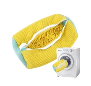 Chenille Laundry Wash Bag Durable for Sneaker Lazy Protection Storage Shoes Laundry Bag Bathroom Accessory