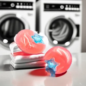 Cherry Blossom Scent Laundry Detergent Pods Multi Functional Stain Remover Clothes Care Laundry Beads