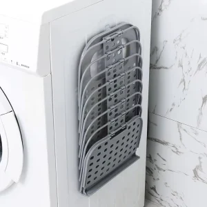 Collapsible Reusable PP Wall Mounted Laundry Hamper with Handle Portable Home Use