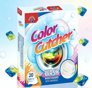 Color Catcher Sheets Non Damaging to Fabrics