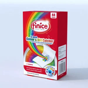 Color Catchers & Dirt Grabbers Laundry Detergent White Disposable Sheets with Color Protection Box packed