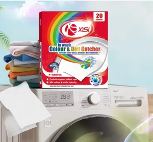 Color Fabric Absorbing Grabber Colour Catcher Laundry Sheets Color Bleeding Prevention Laundry Sheets