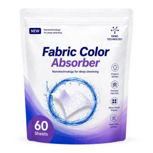 Color Protection for Disposable Eco Friendly Durable Brightening Anti Fade Laundry Sheets
